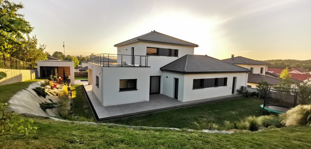 maison construite à chaponnay 69